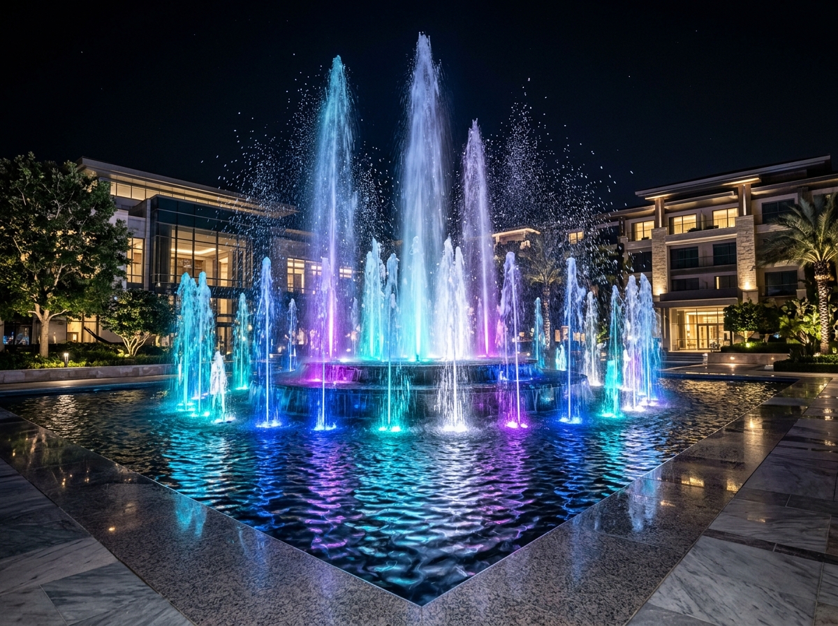 LED Fountain Lights